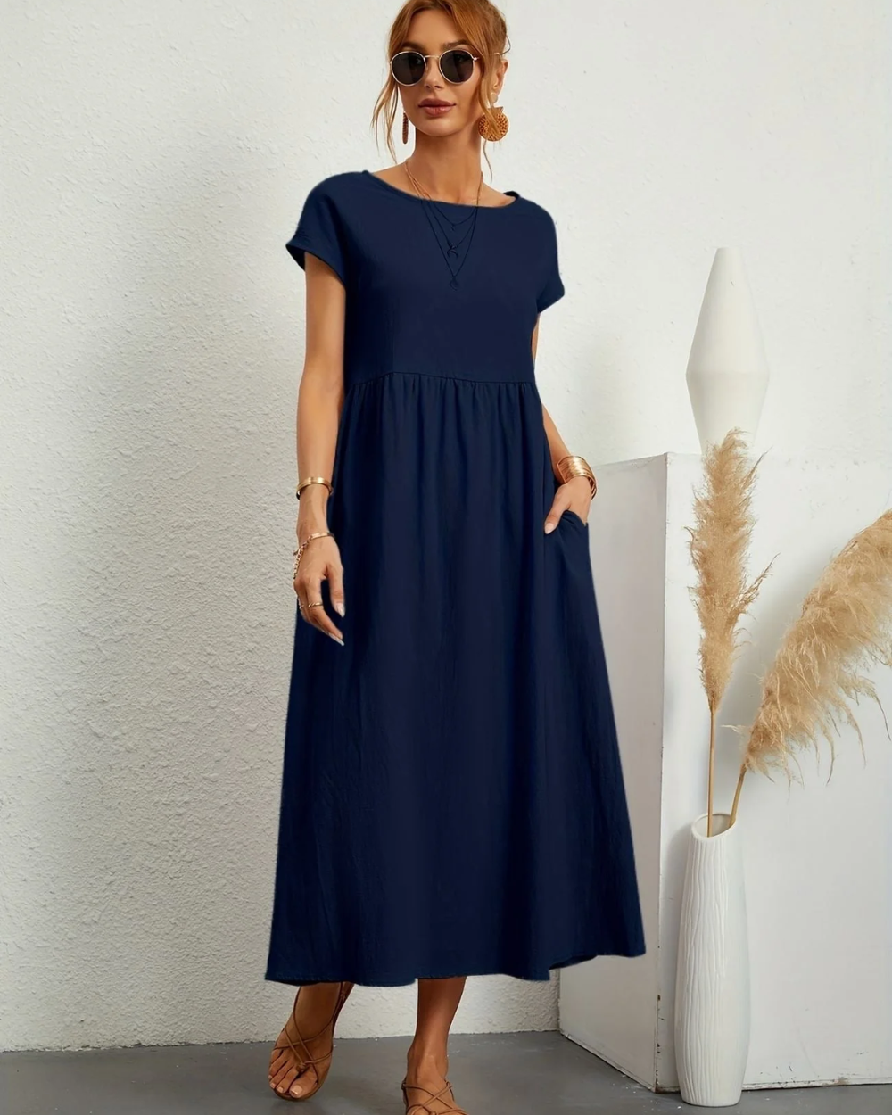 Vestido de mulher elegante