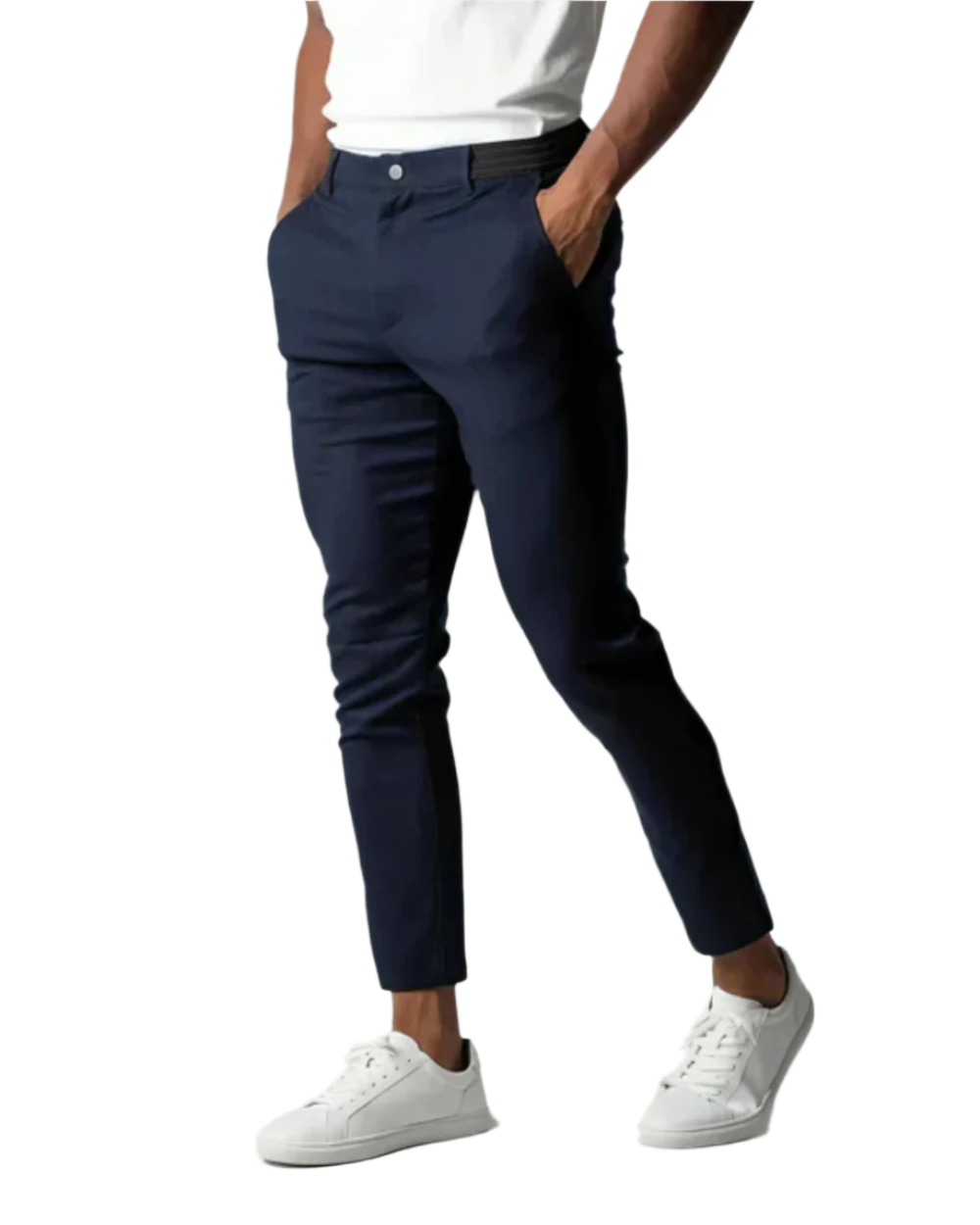 Calças de algodão Elio Stretch