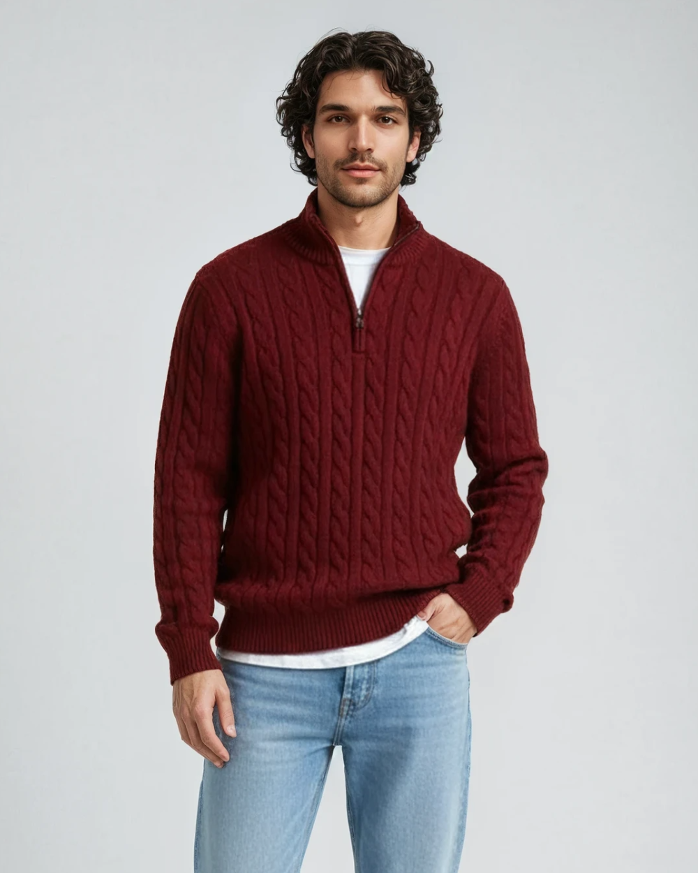 Camisola com fecho de correr Givalli