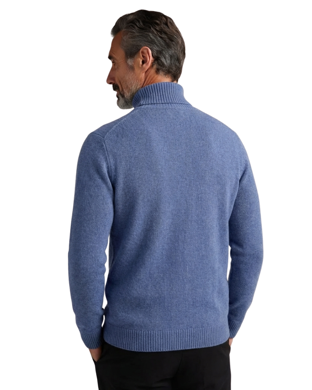 Gola alta de lã Portofino