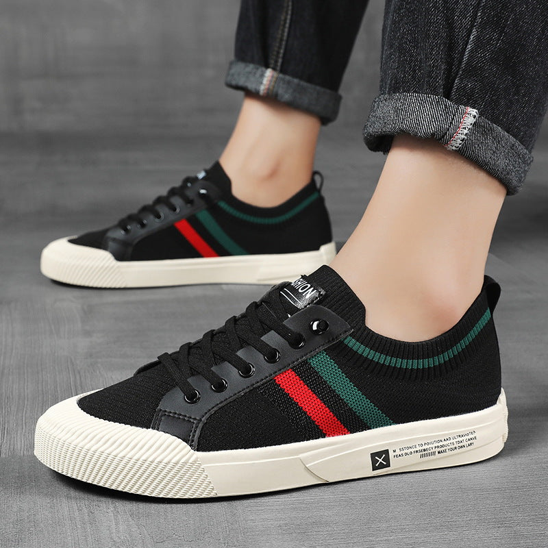 Sapatos de malha