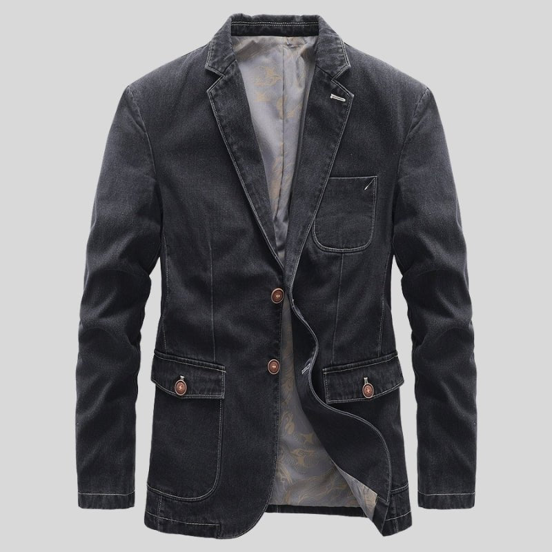 Blazer de algodão chique