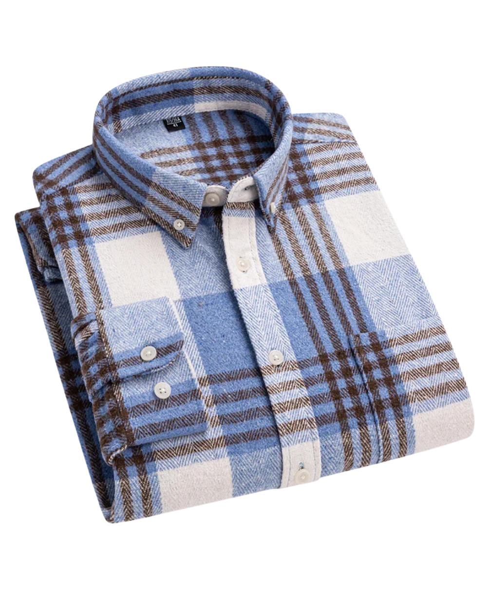 Camisa xadrez de algodão