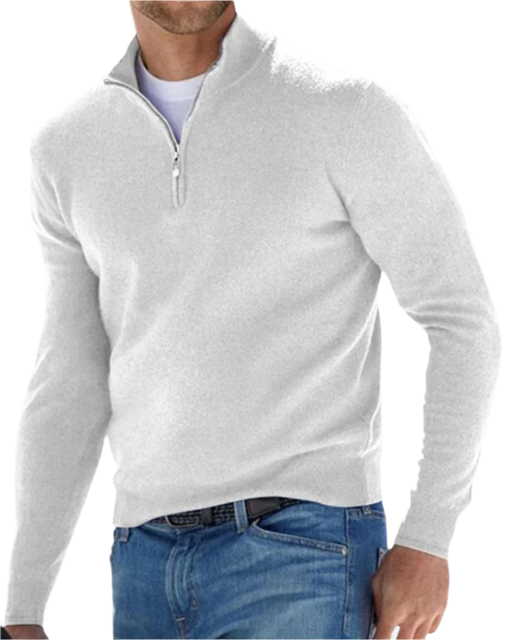 Camisola com fecho de correr Davide