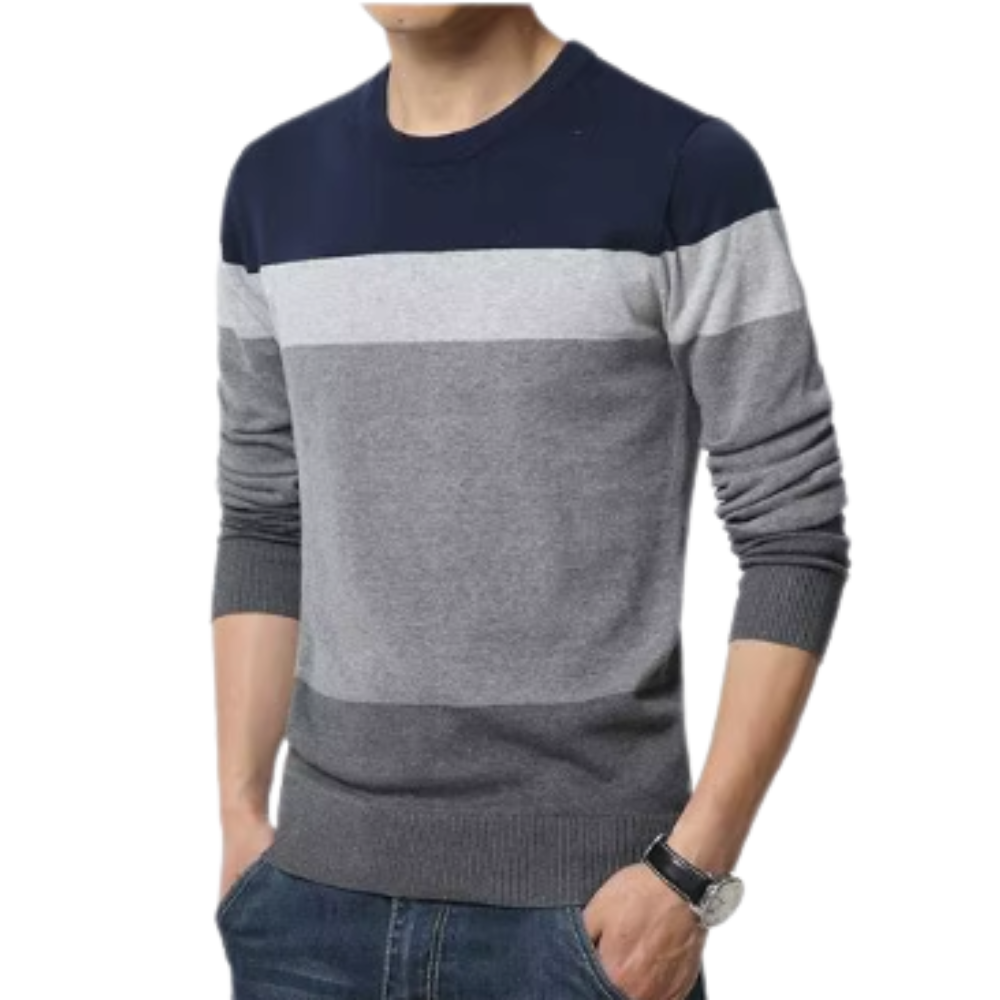 Camisola casual de algodão para homem