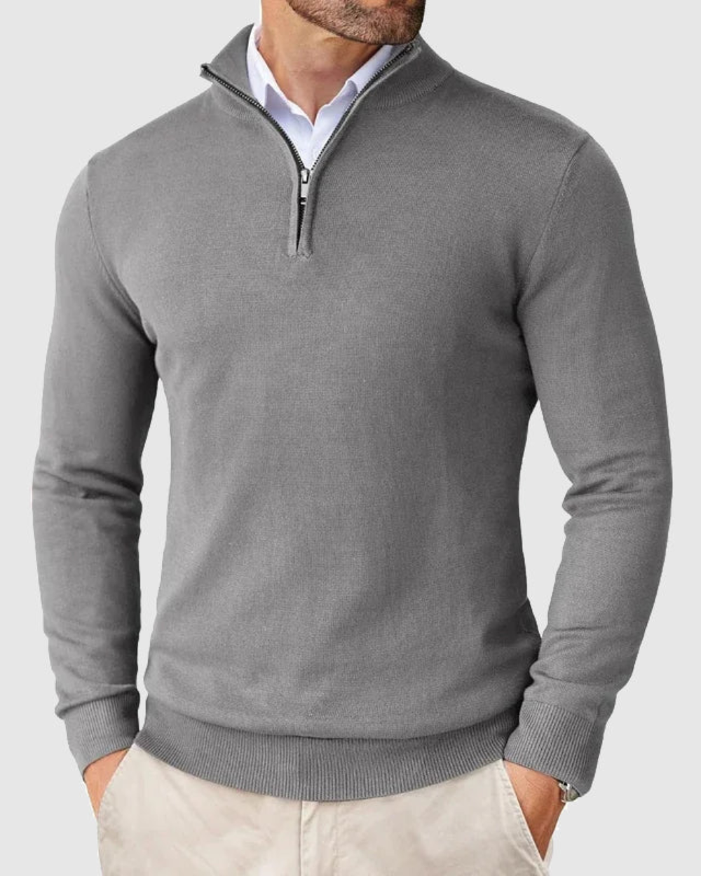 Camisola com fecho Romeu