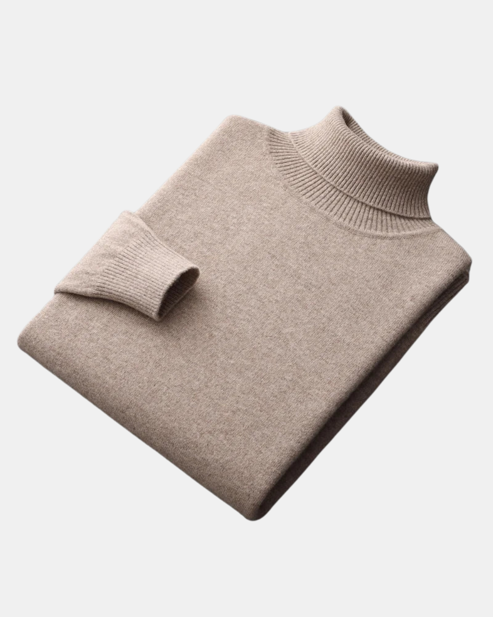 Camisola de gola alta em caxemira Mars