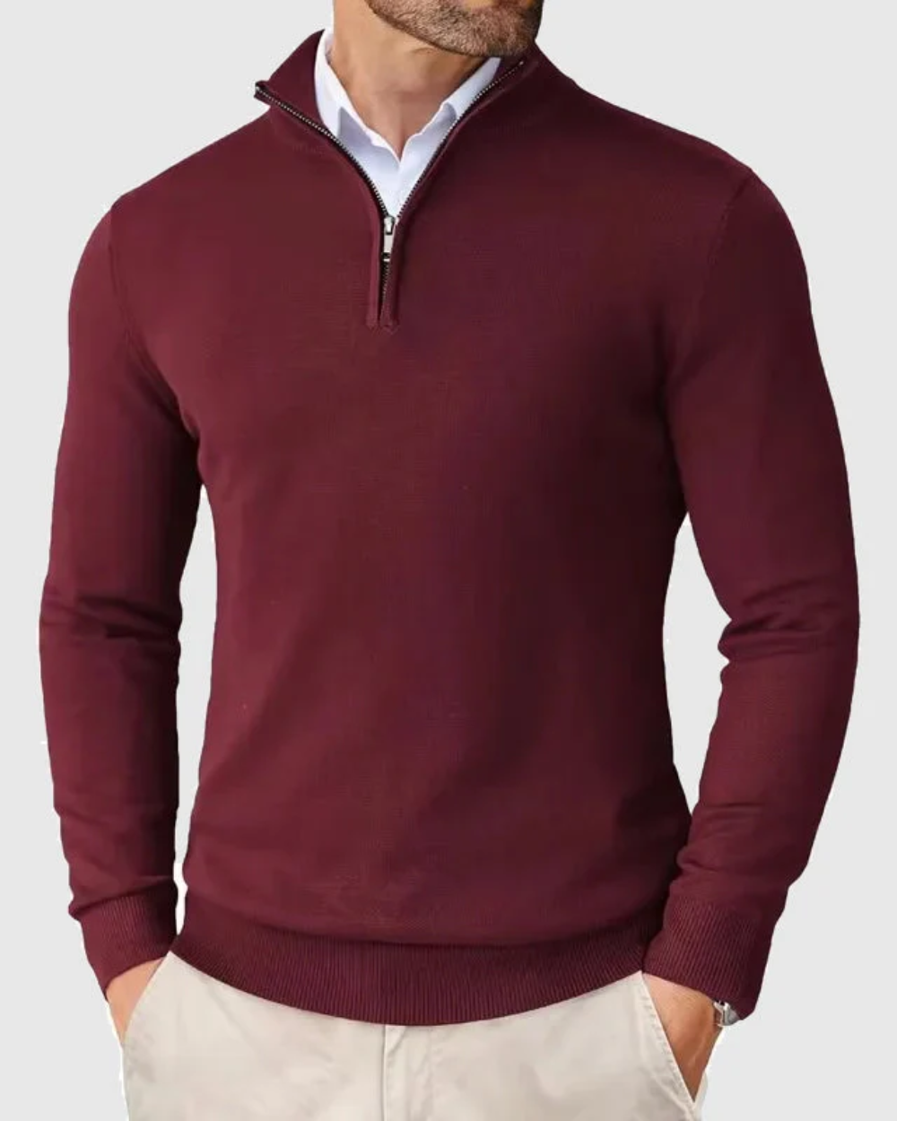 Camisola com fecho Romeu