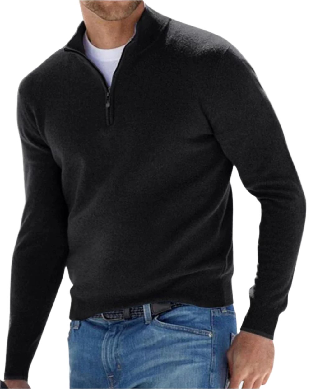 Camisola com fecho de correr Davide