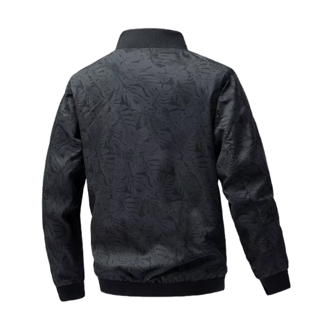 Casaco de bombardeiro elegante