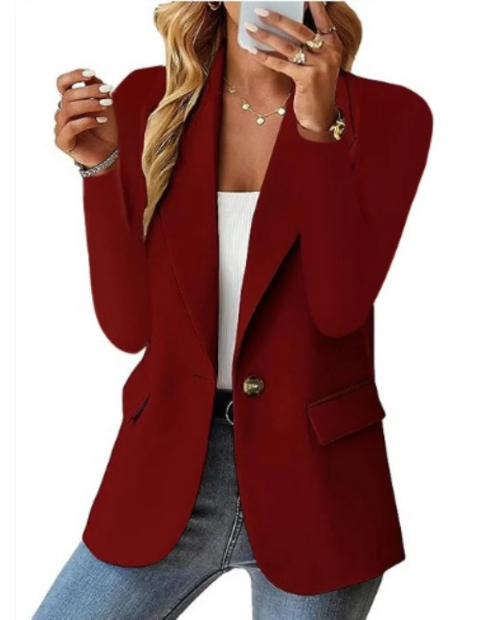 Blazer elegante para mulher