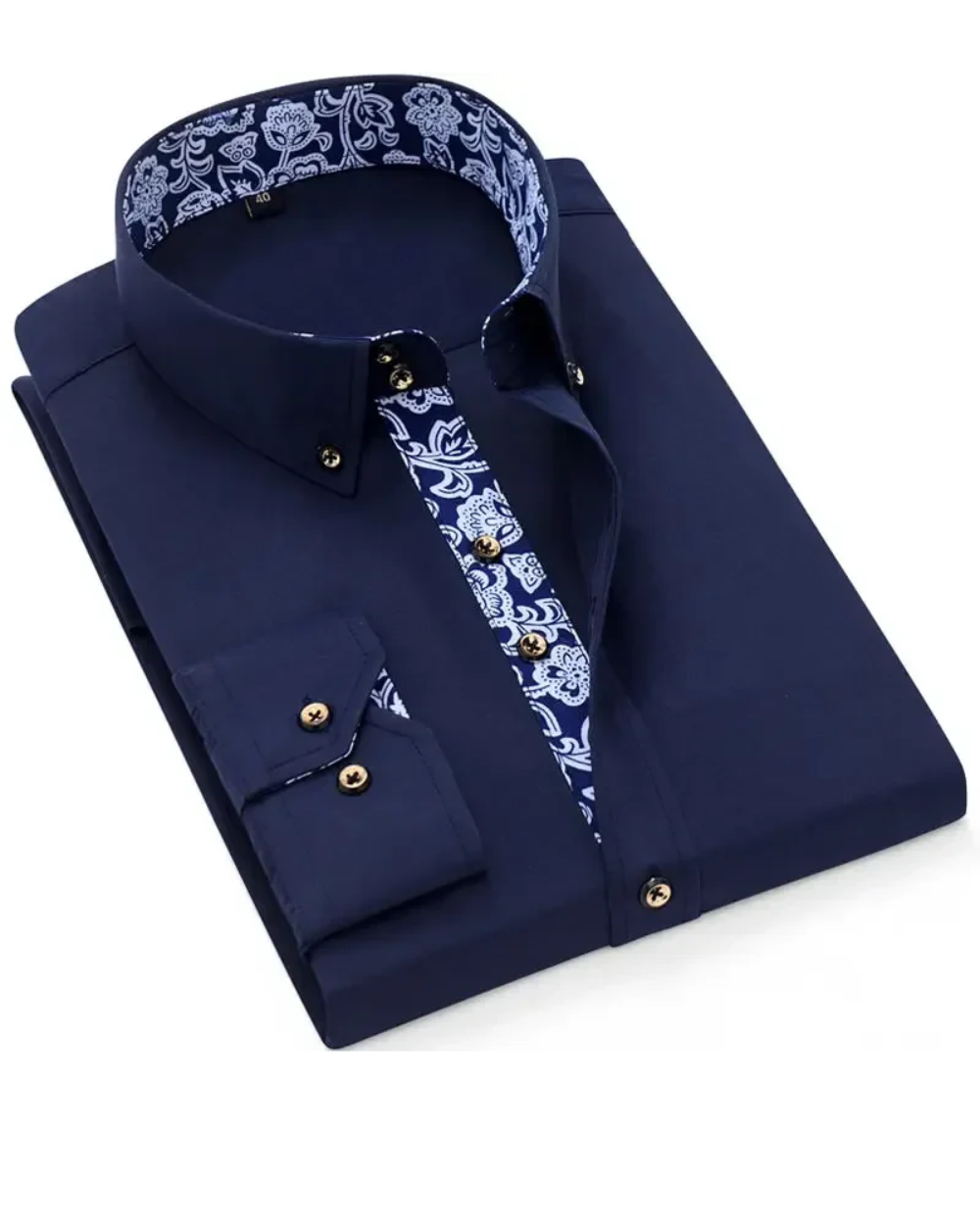 Camisa clássica de algodão