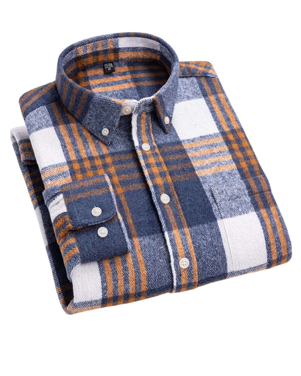 Camisa xadrez de algodão