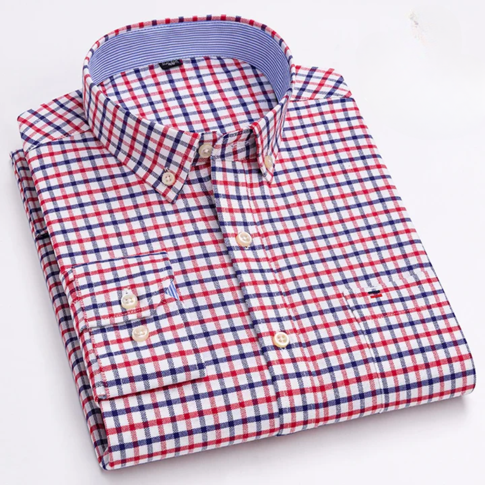 Camisa casual de algodão