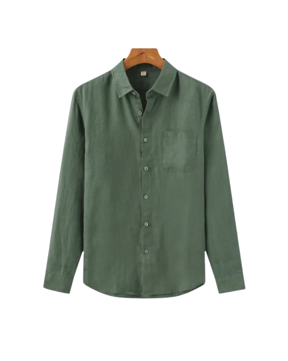 Camisa de linho Genève
