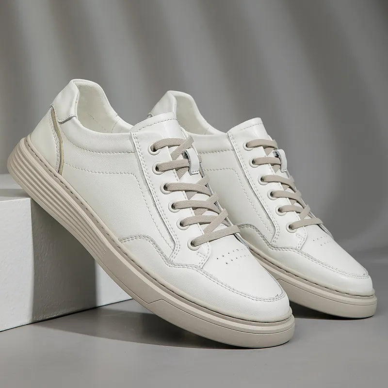 Sapatos de couro elegantes