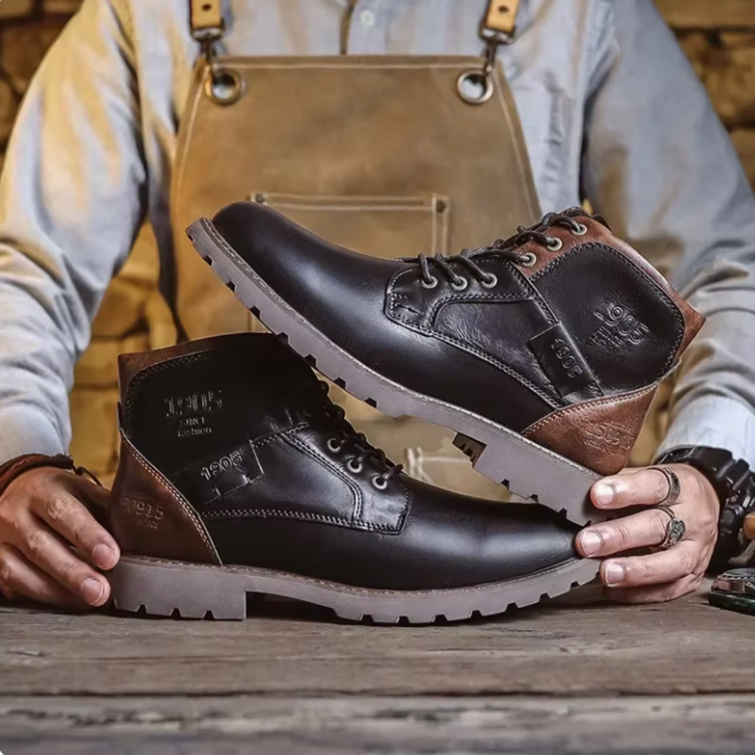 Botas de couro Bayard Vintage