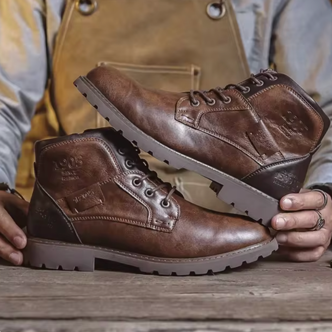 Botas de couro Bayard Vintage