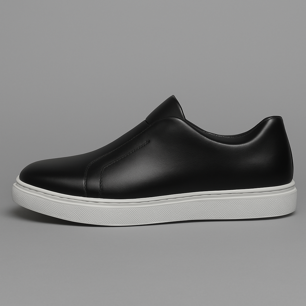 Sapatos de couro elegantes