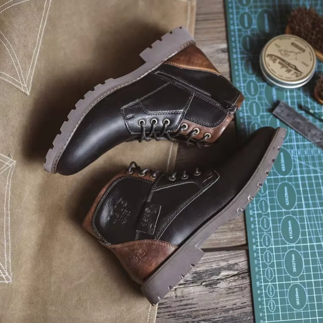 Botas de couro Bayard Vintage