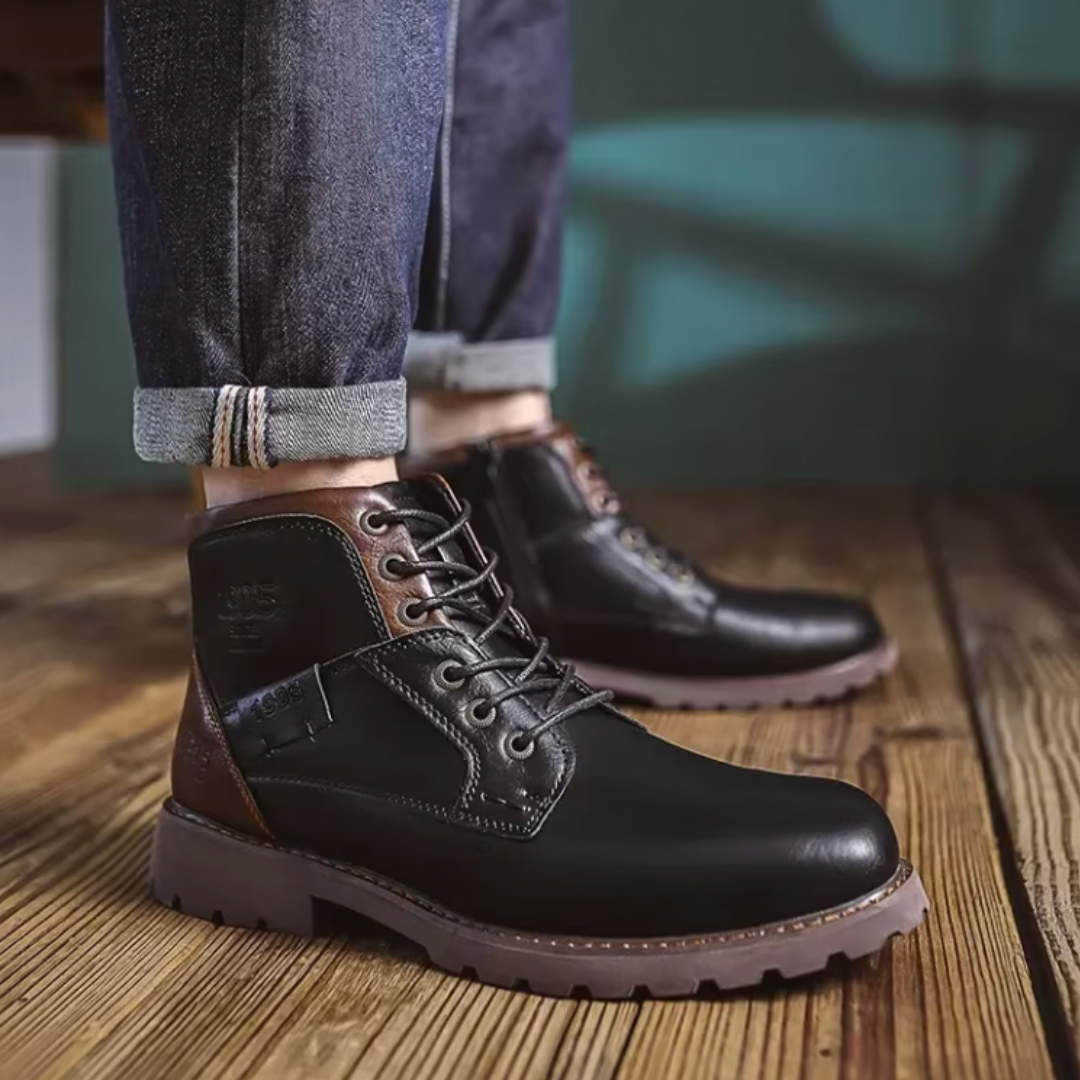 Botas de couro Bayard Vintage
