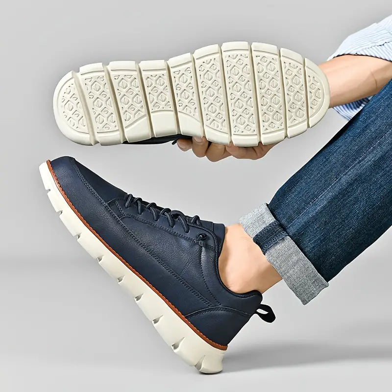 Sapatos de couro para homem