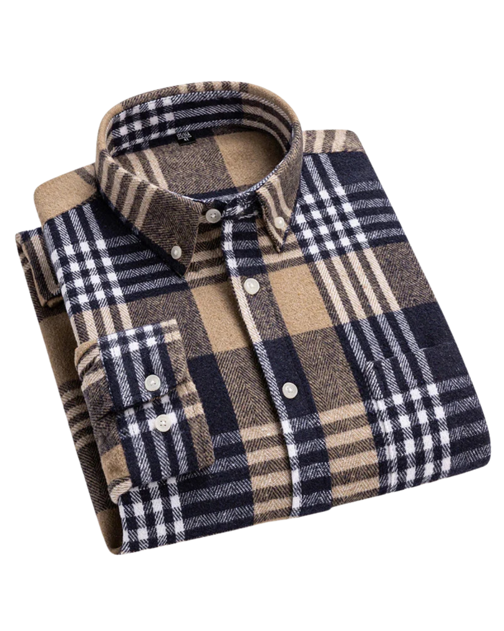 Camisa xadrez de algodão