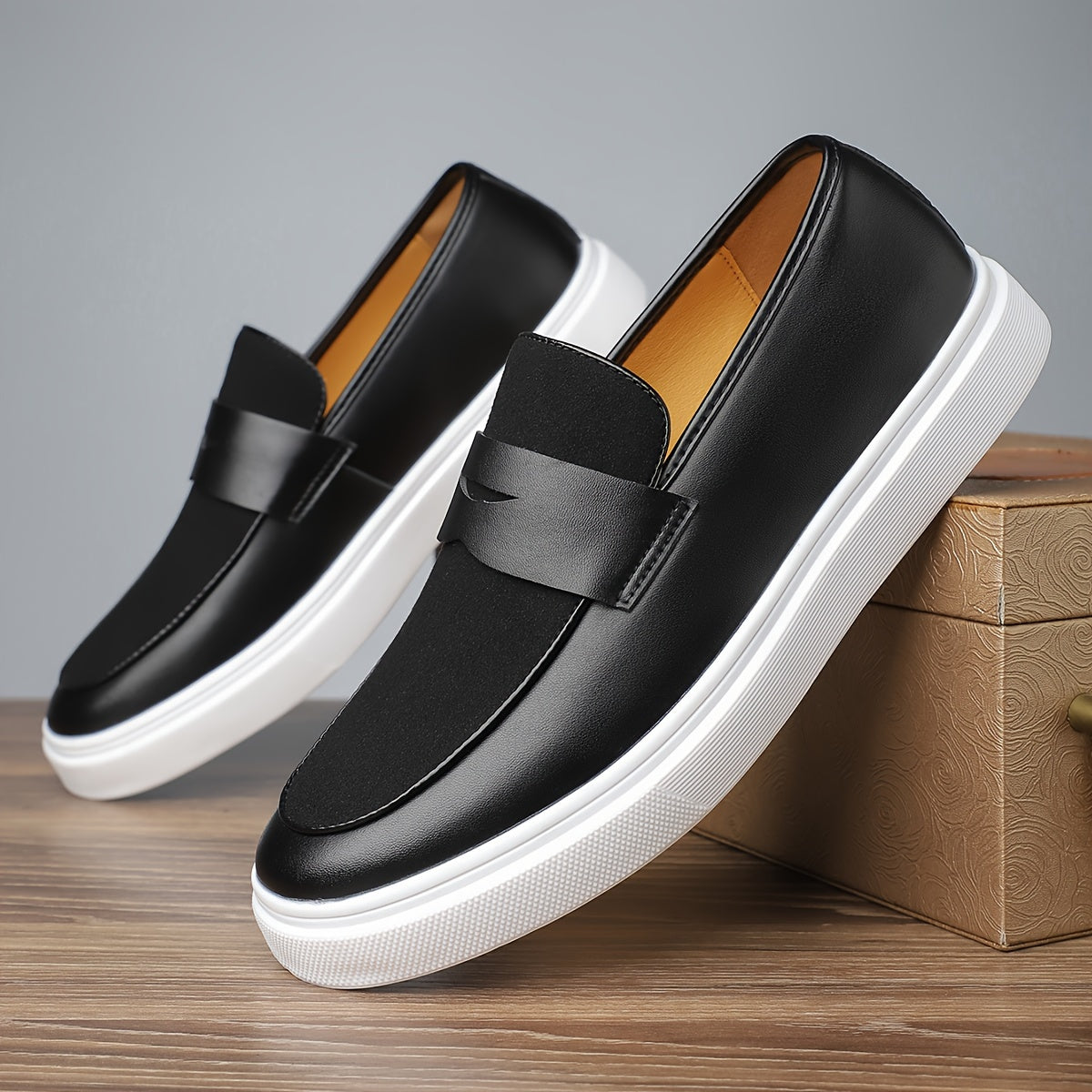 Sapatos de homem elegantes