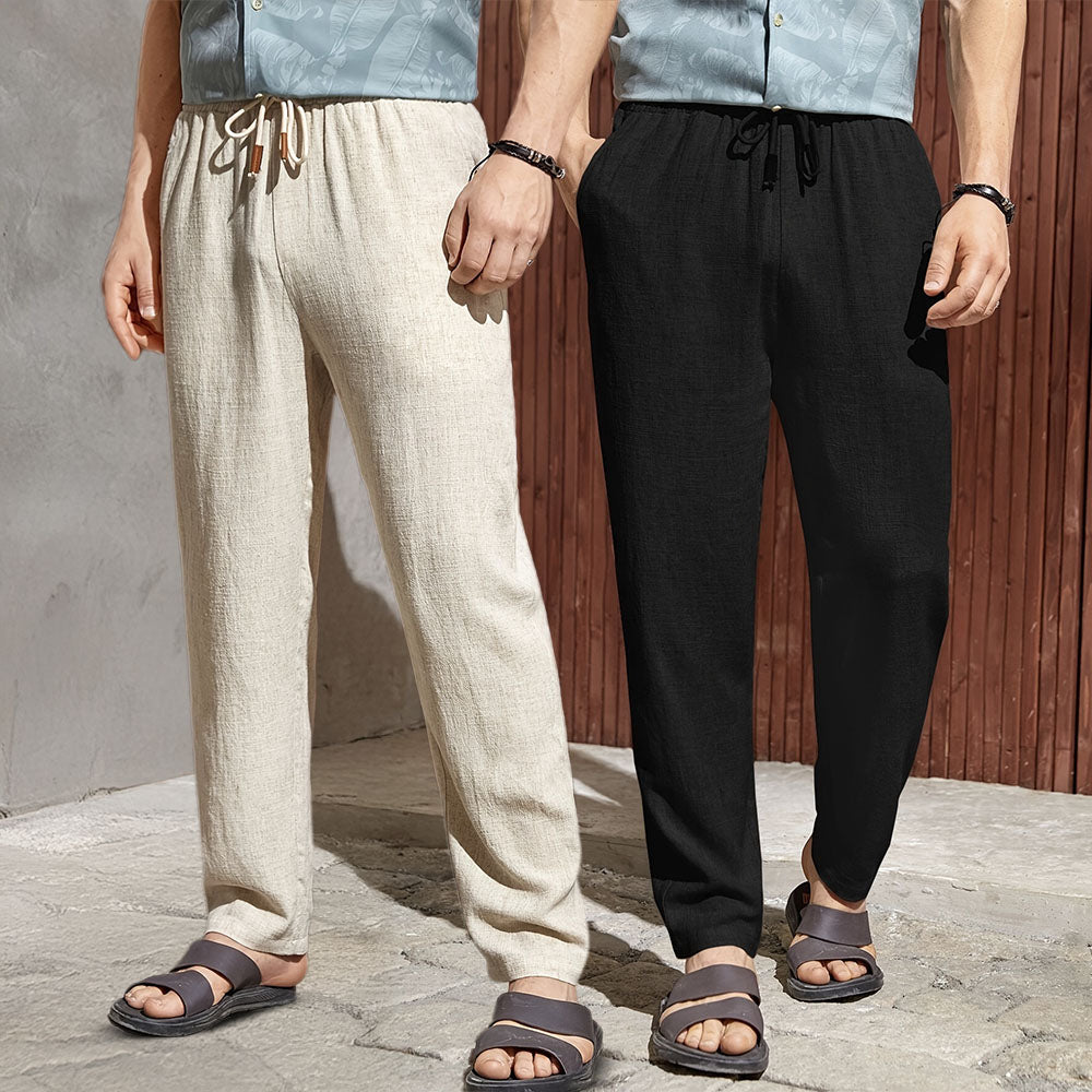 Calças de verão elegantes