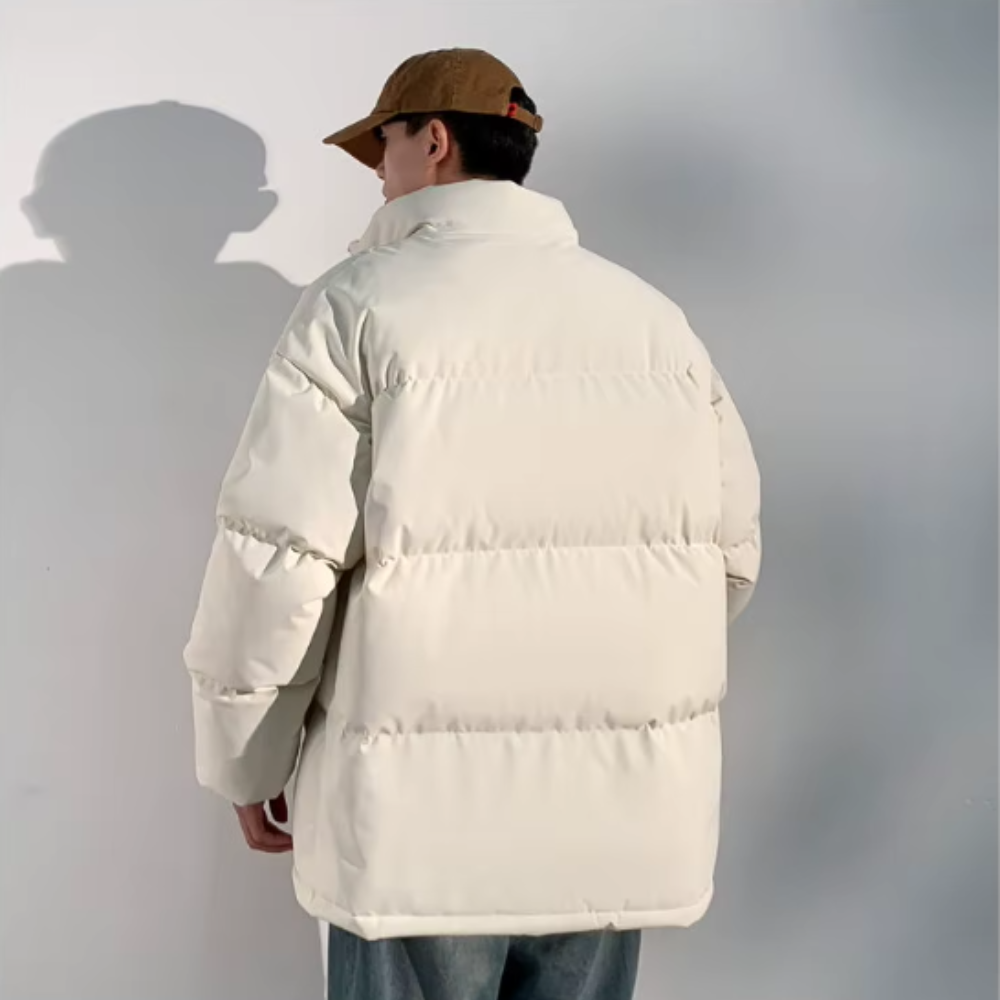 Casaco de parkas à prova de vento