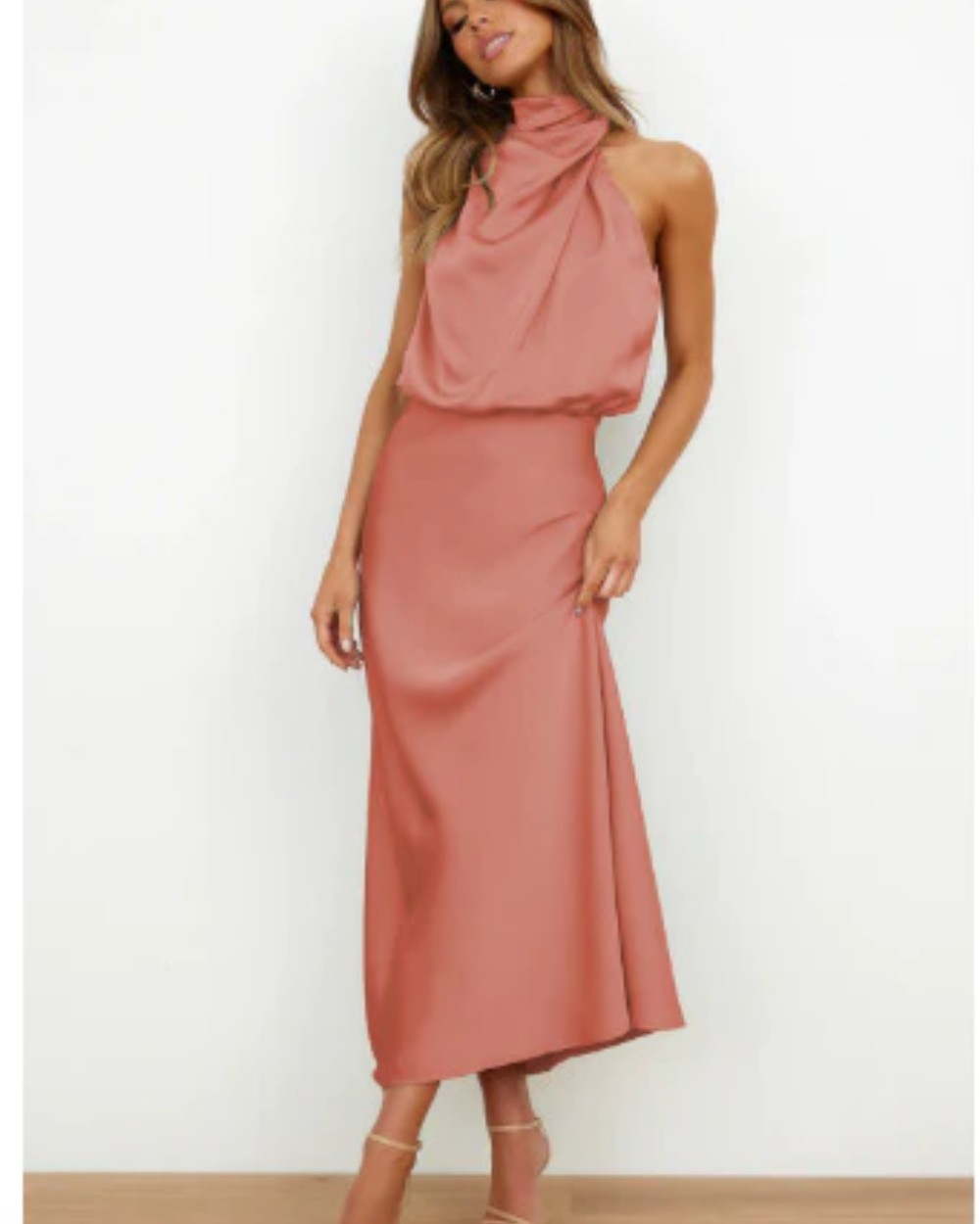 Vestido de cocktail elegante Saint - Tropez