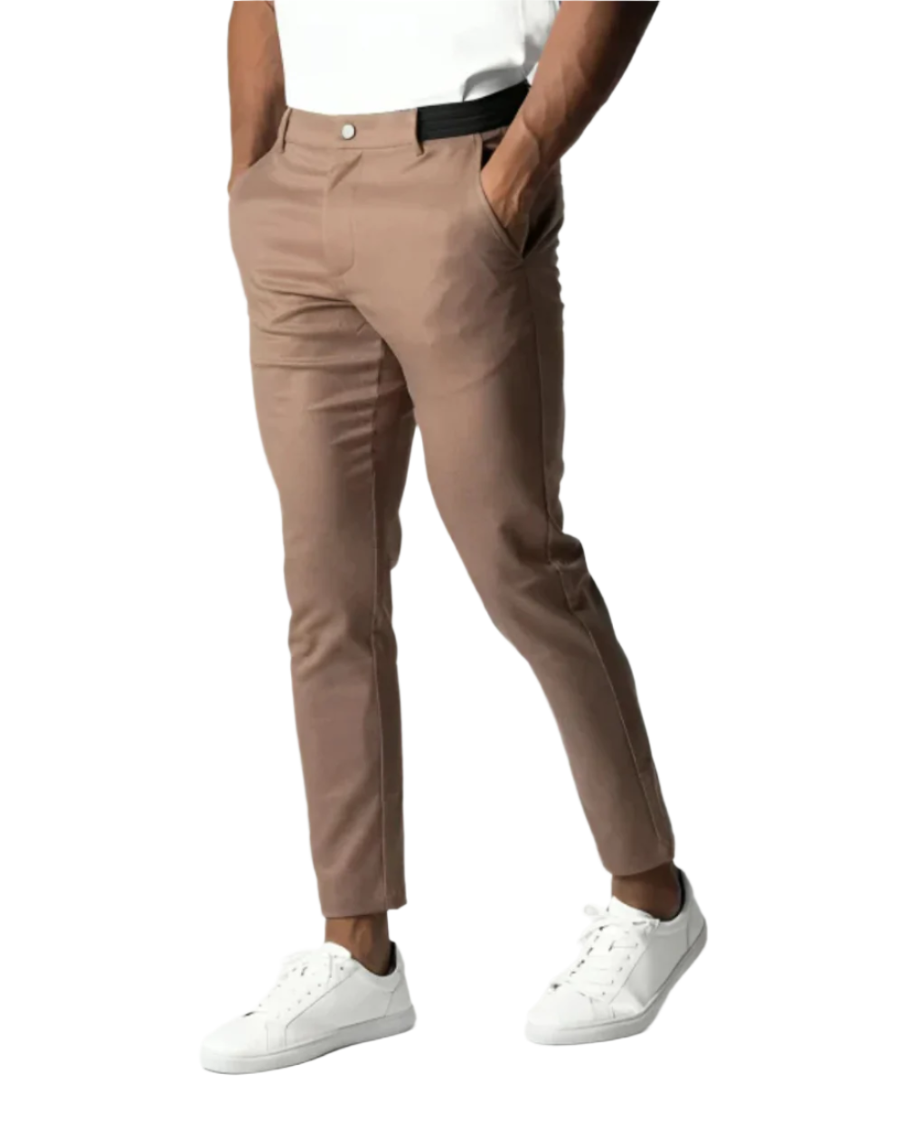 Calças de algodão Elio Stretch