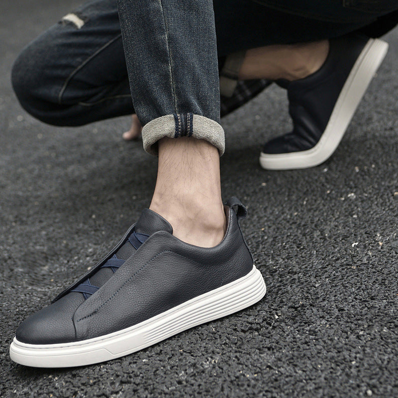 Sapatos de couro elegantes