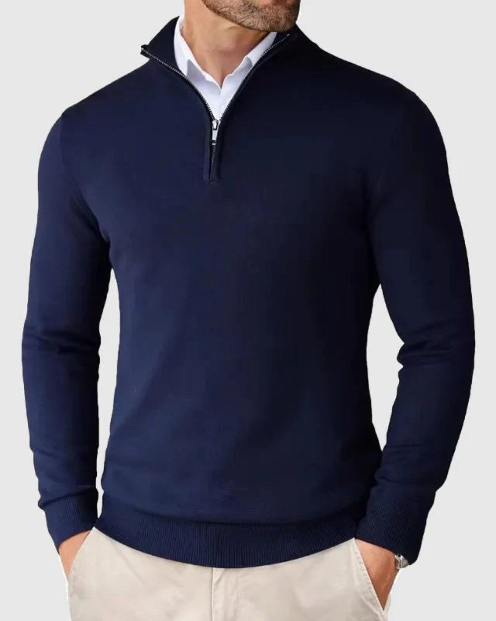 Camisola com fecho Romeu