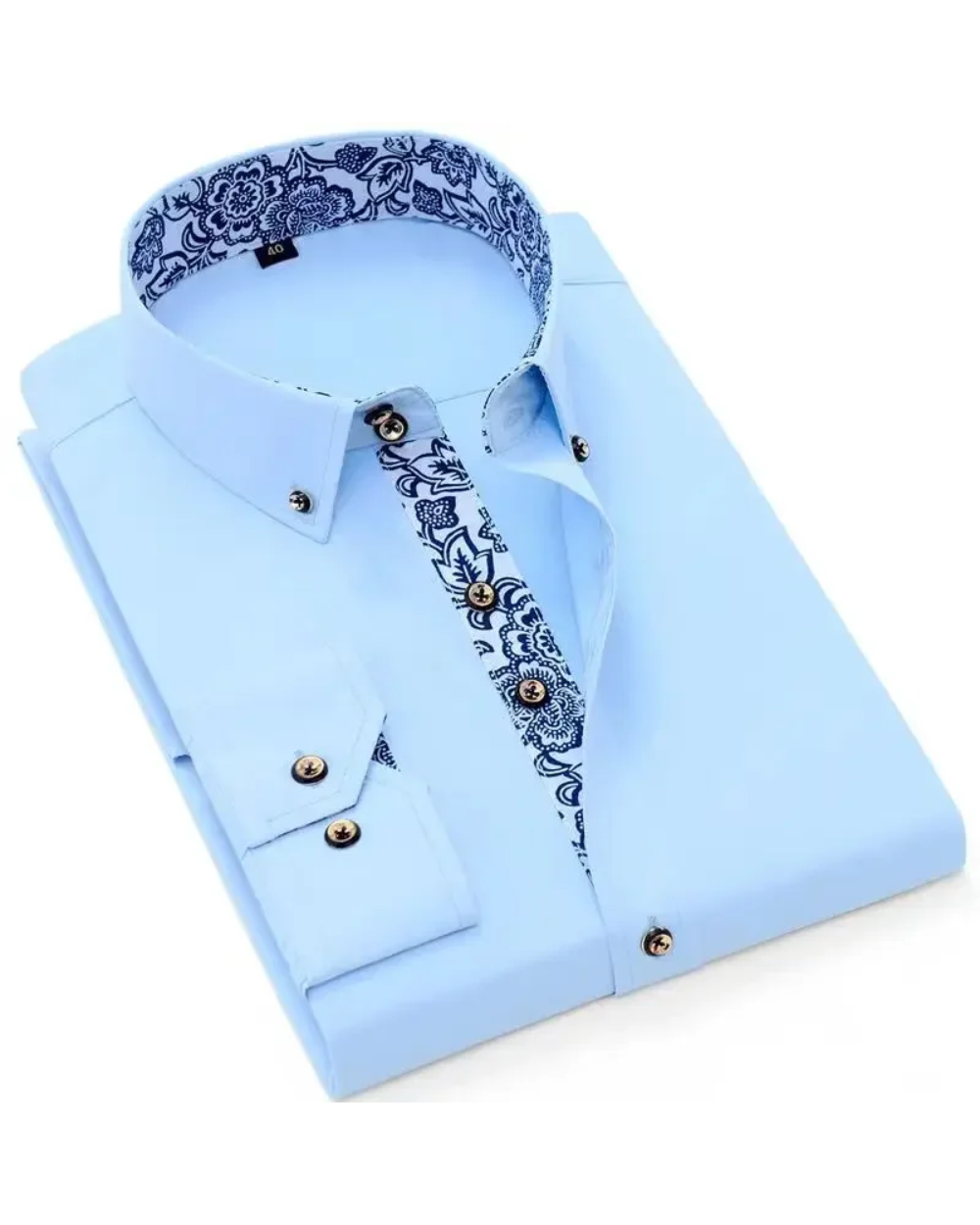 Camisa clássica de algodão