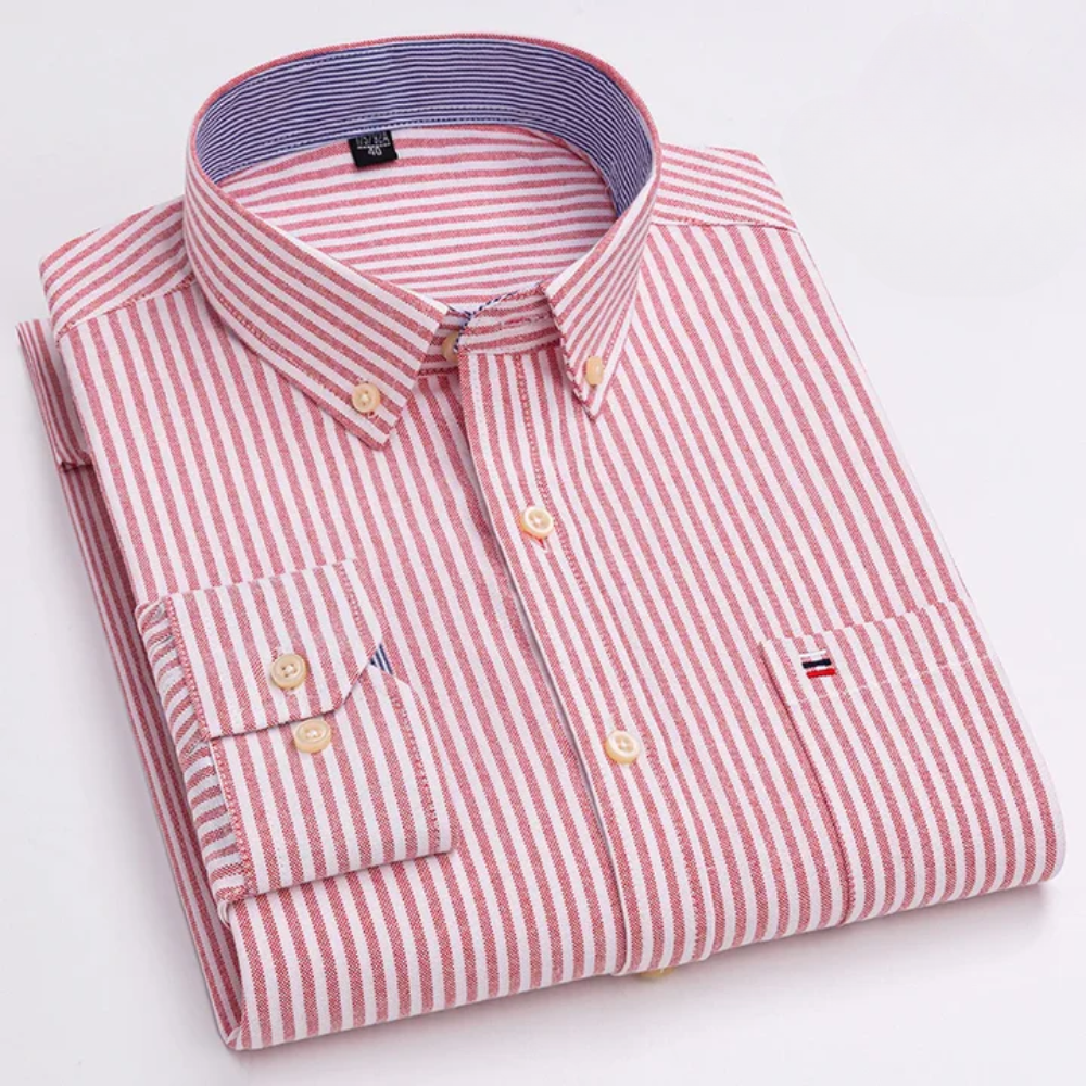 Camisa casual de algodão