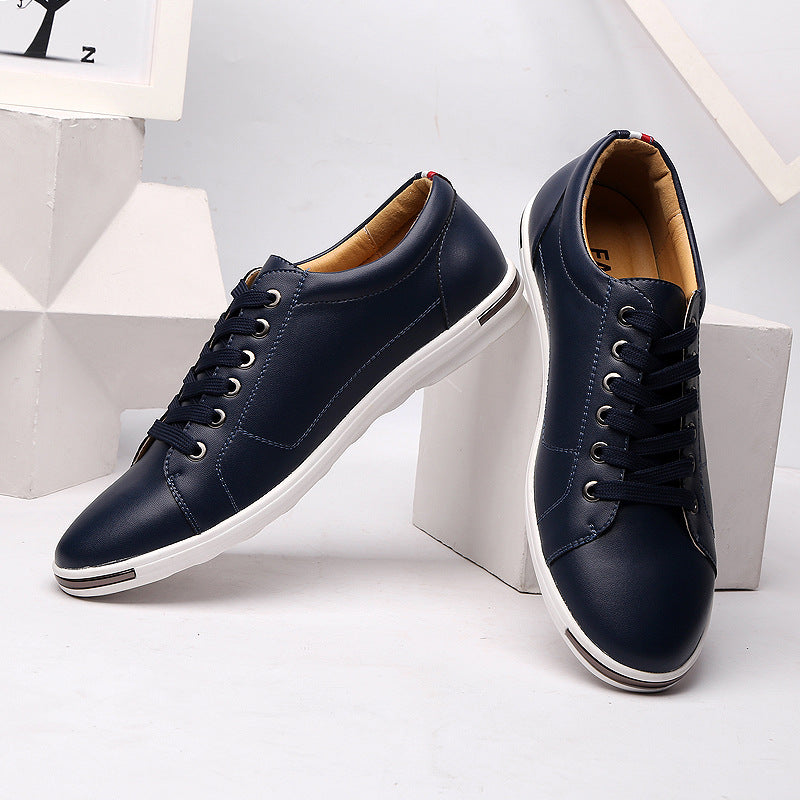 Sapatos de couro elegantes