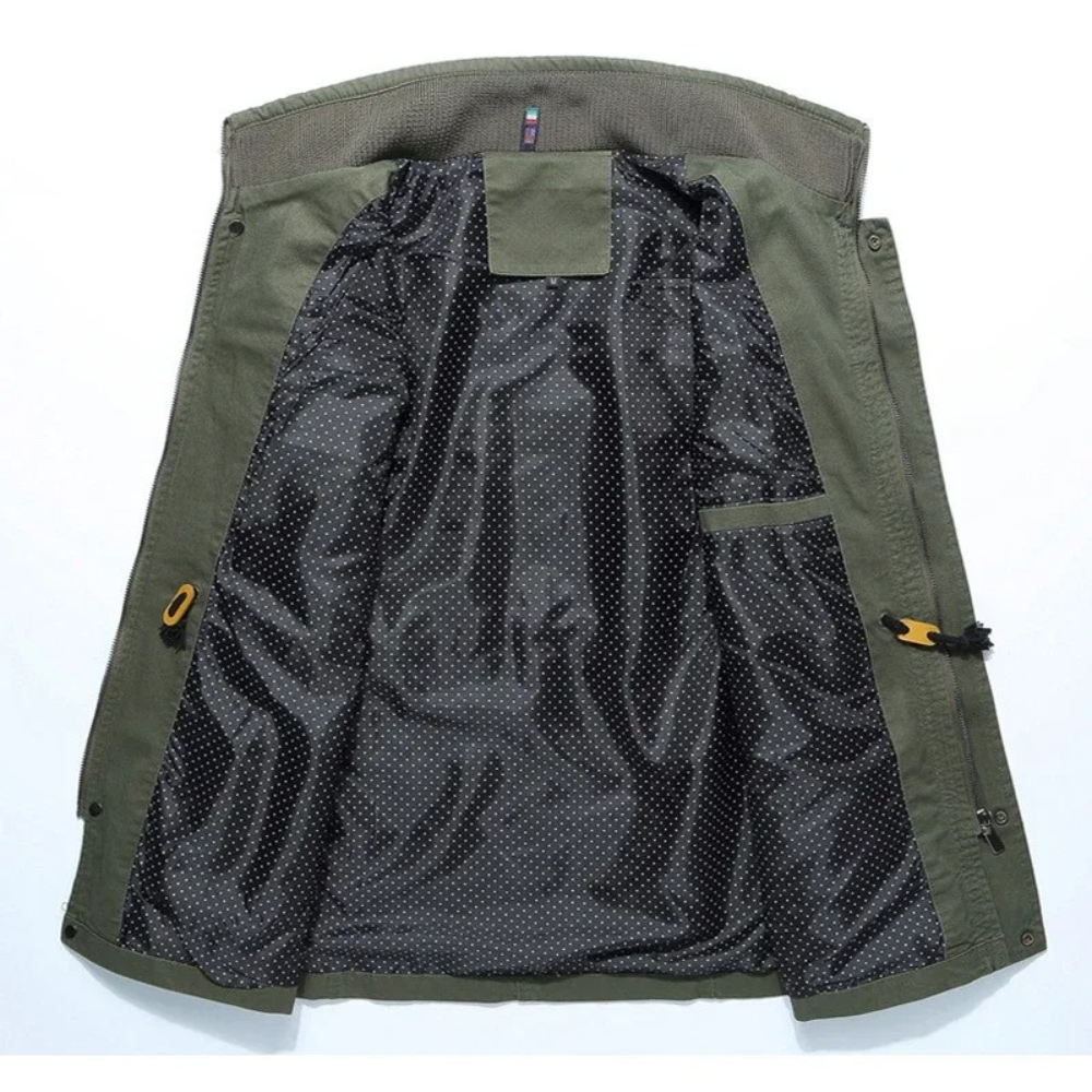 Casaco Cargo de algodão elegante