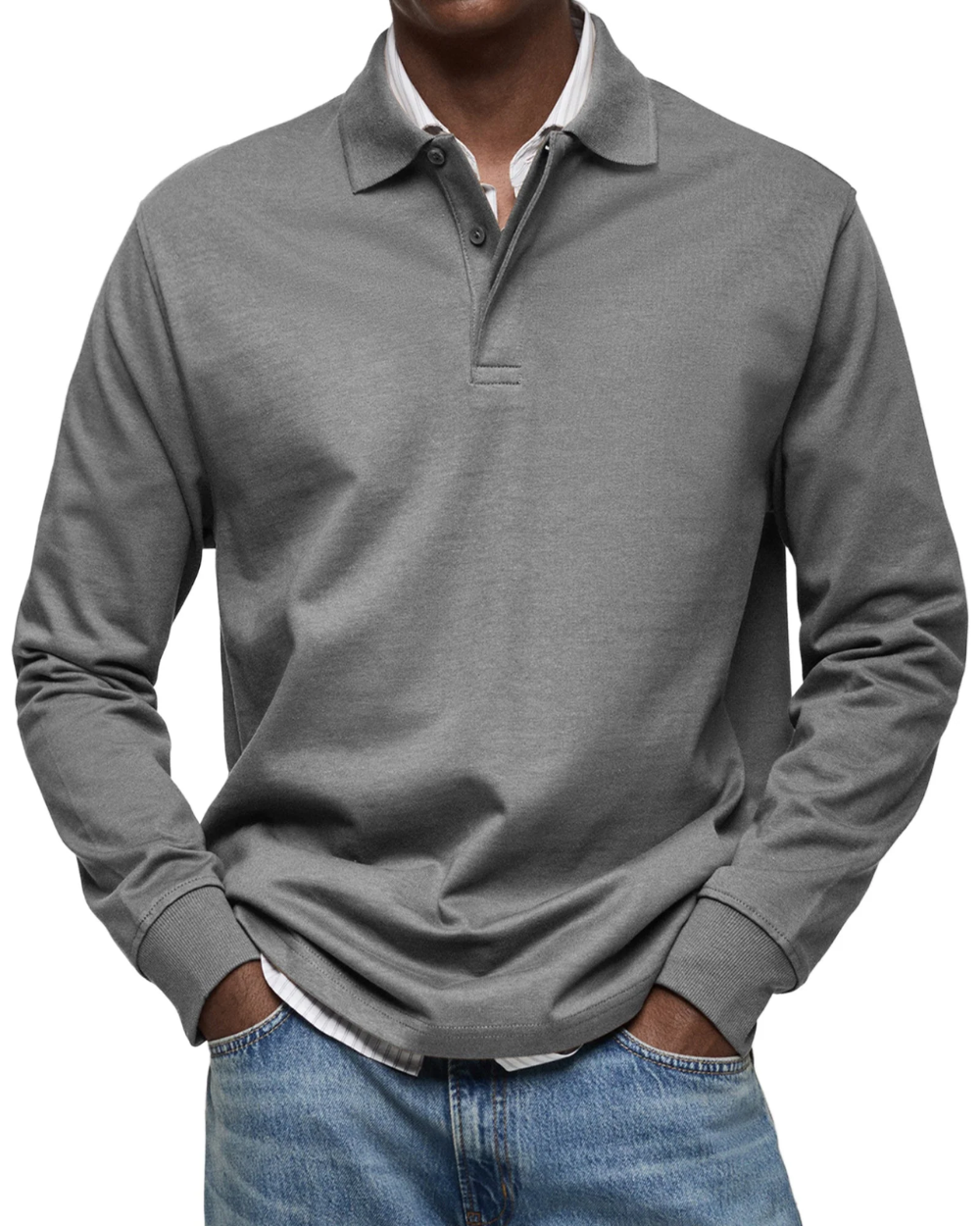 Camisola pólo casual