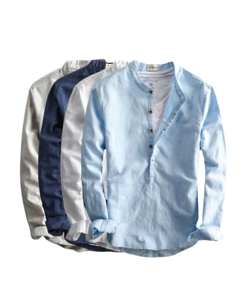 Camisa de linho premium