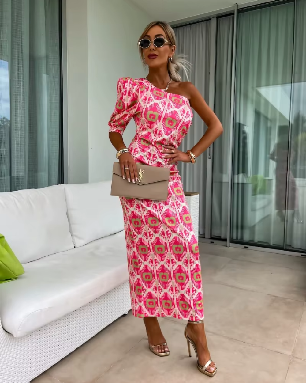 Vestido de festa elegante