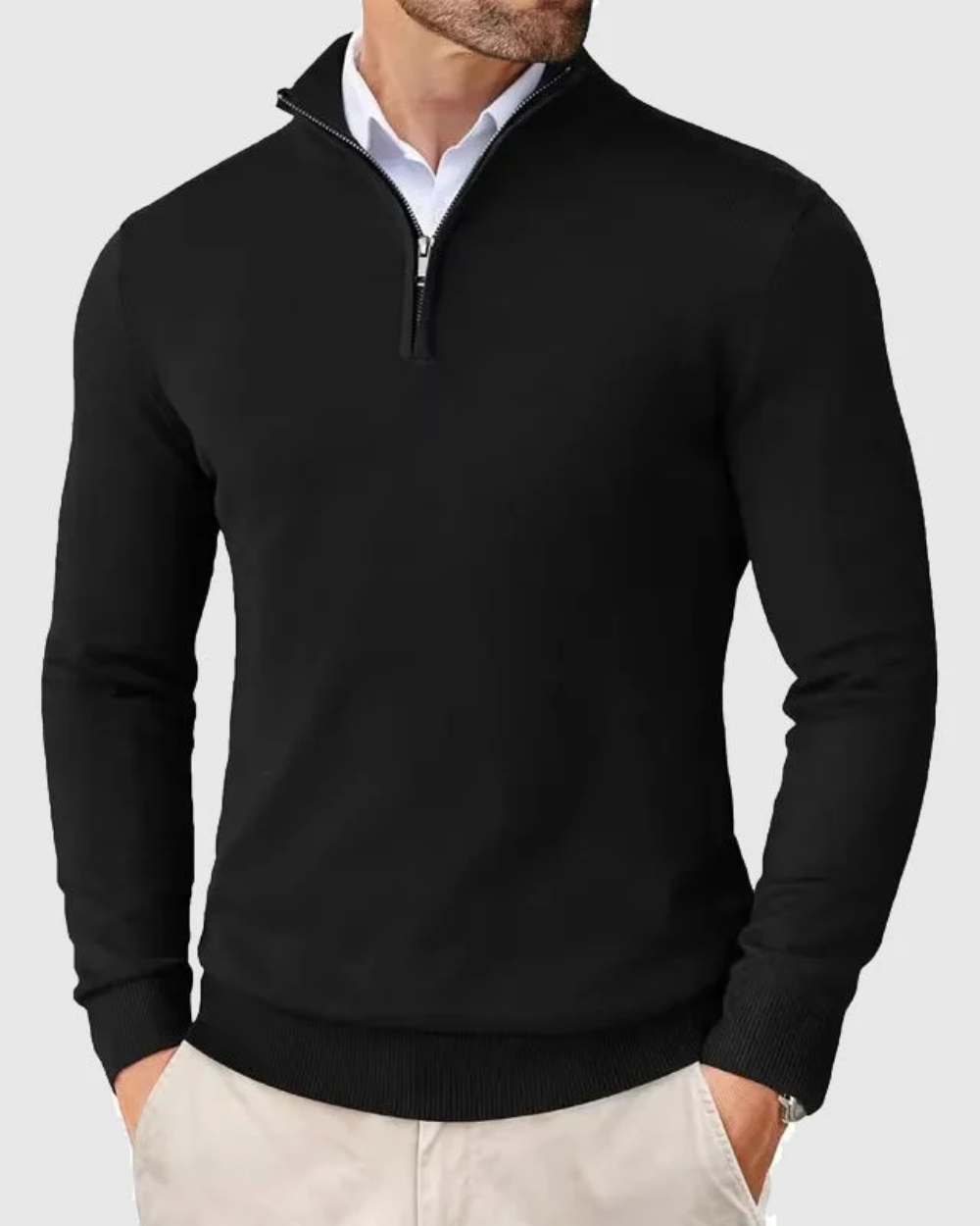 Camisola com fecho Romeu