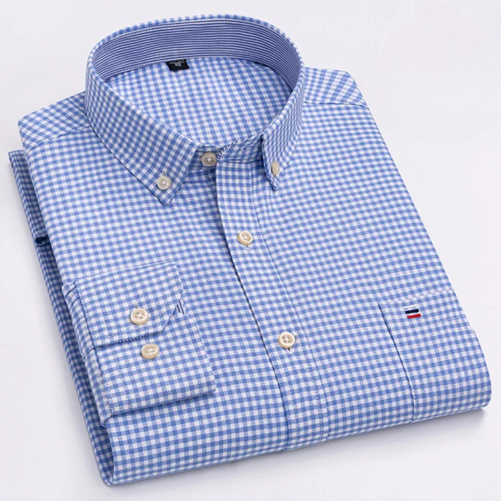 Camisa casual de algodão