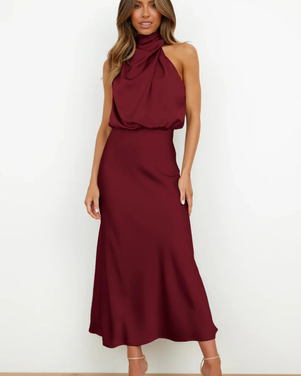 Vestido de cocktail elegante Saint - Tropez