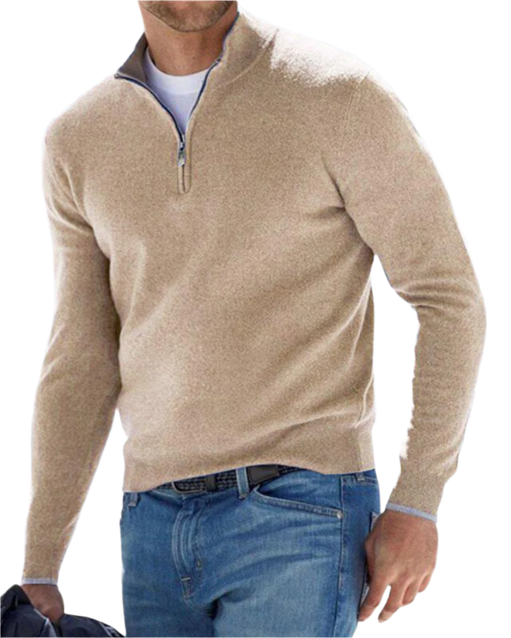 Camisola com fecho de correr Davide
