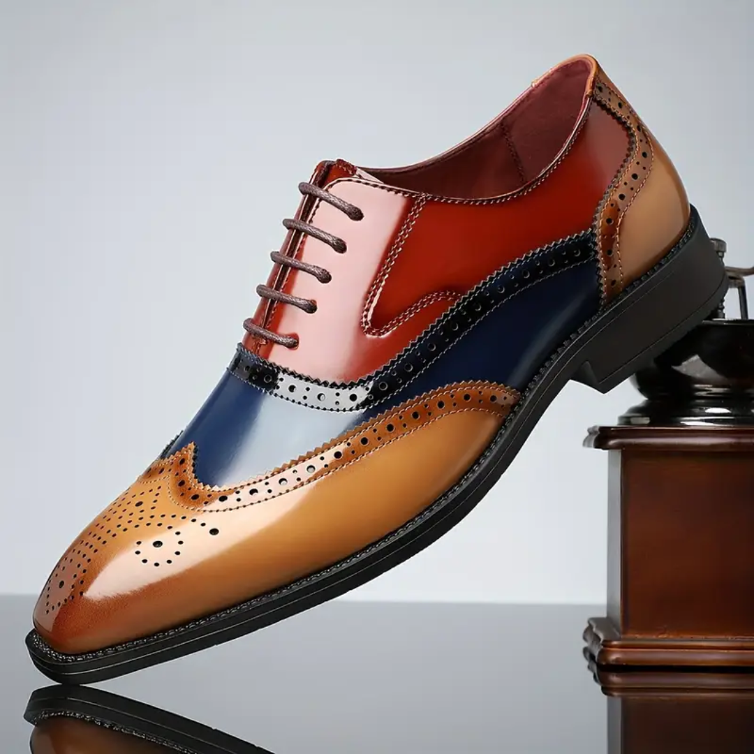 Sapatos Oxford masculinos elegantes