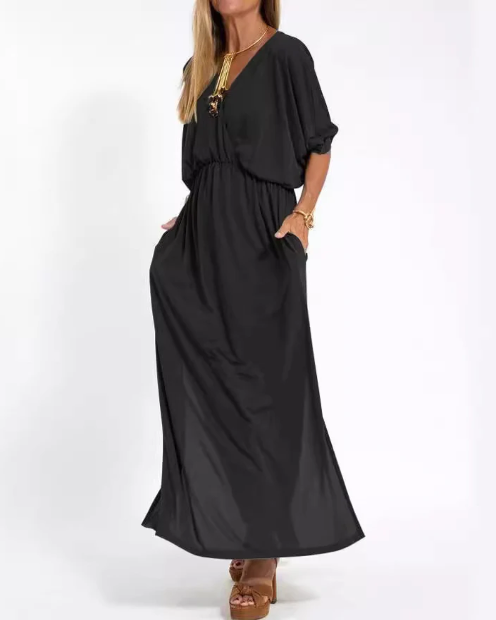 Vestido de primavera elegante