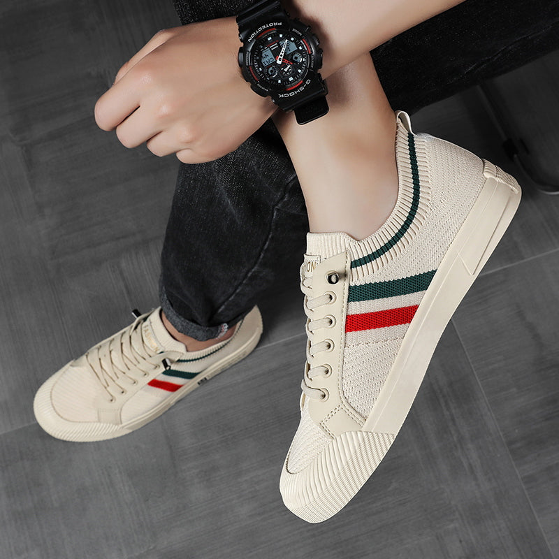 Sapatos de malha