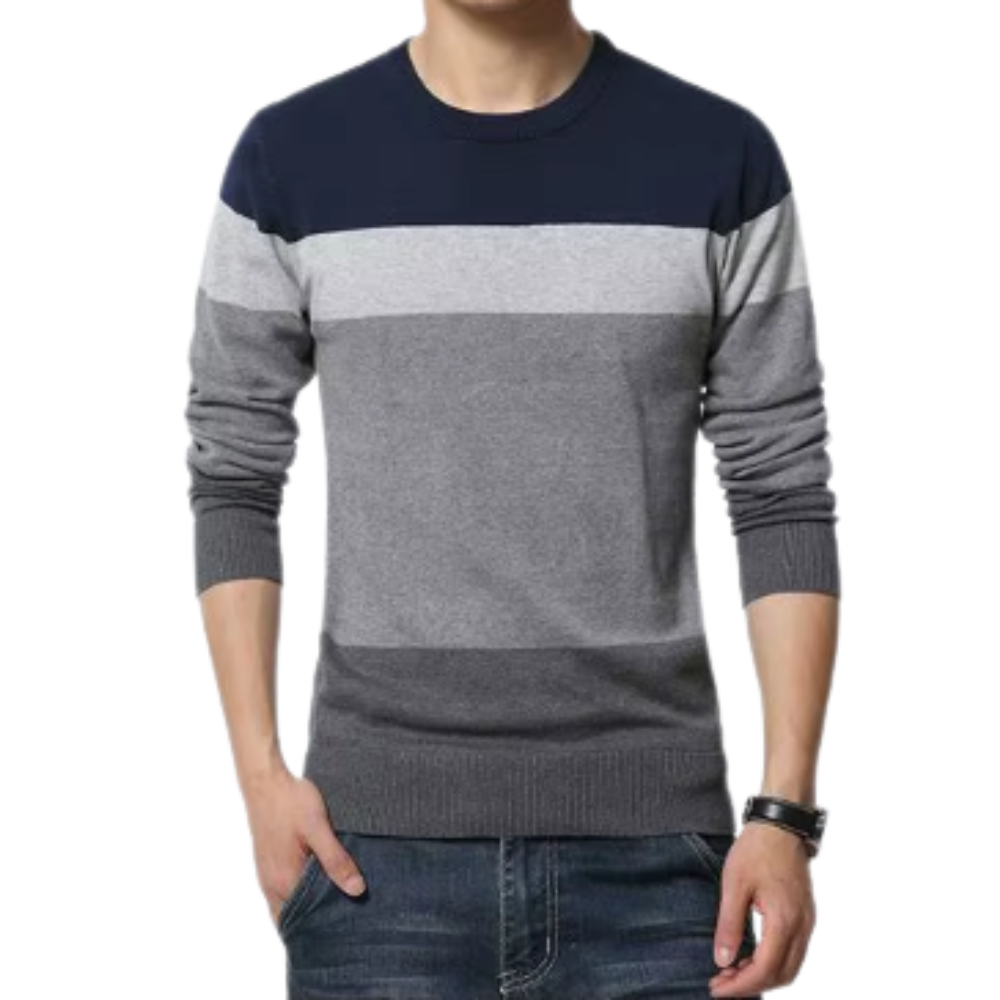 Camisola casual de algodão para homem