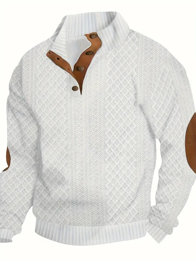Camisola elegante com botões